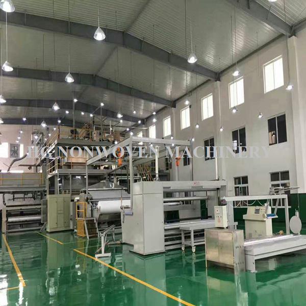 Nonwoven Machine Thermobond Fabric Production Line